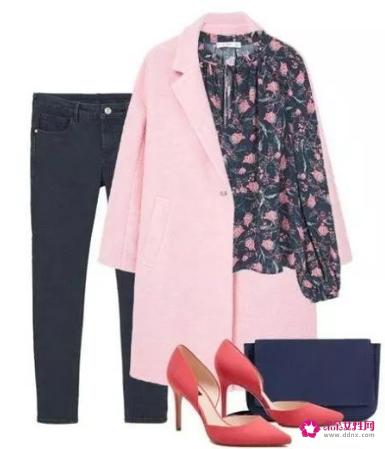 碎花衬衫的各种搭配