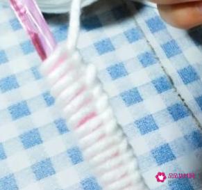 毛线围巾的编织方法