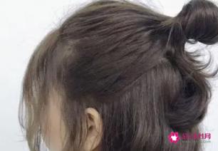 非常短的头发怎么扎好看
