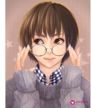 戴眼镜的女生性格
