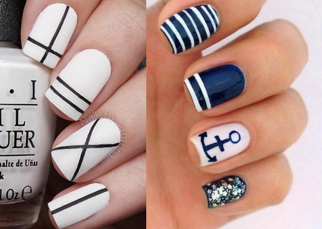 才刚做完新的美甲又想换 经典不败手绘指彩