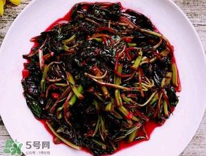 苋菜为什么会掉色?红苋菜为什么会掉色?