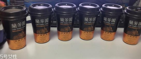 杯装兰芳园丝袜奶茶热量和成分
