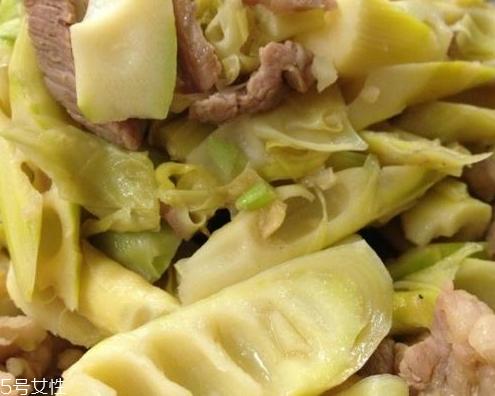 春笋炒肉的做法 春笋炒肉家常做法