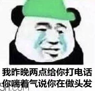 做头发表情包 我去做头发了绿帽表情包