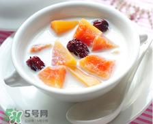 木瓜炖牛奶怎么做?木瓜炖牛奶的功效作用