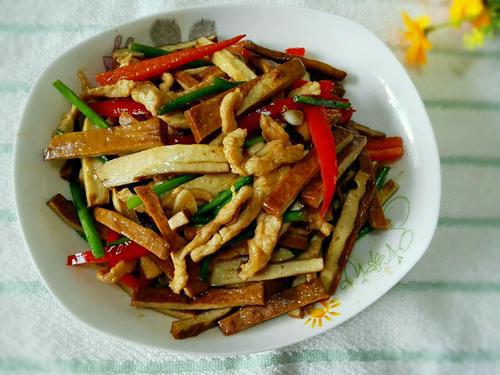 香干肉丝怎么做好吃 香干肉丝的做法