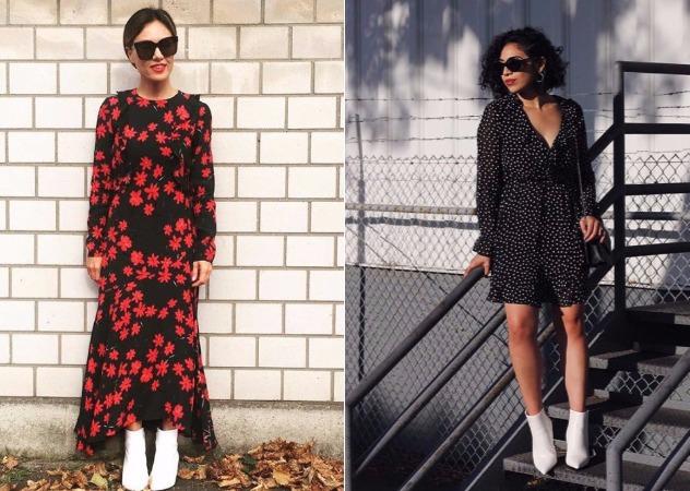 小白靴怎么搭配好看图片