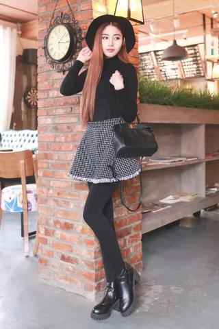 小个子女生冬季穿衣搭配