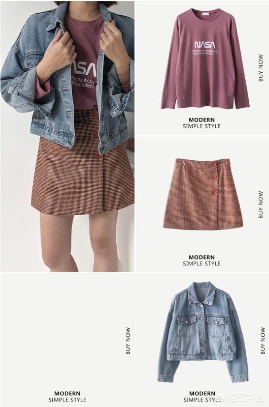 牛仔外套搭配图片女 女生牛仔外套搭配图片欣赏