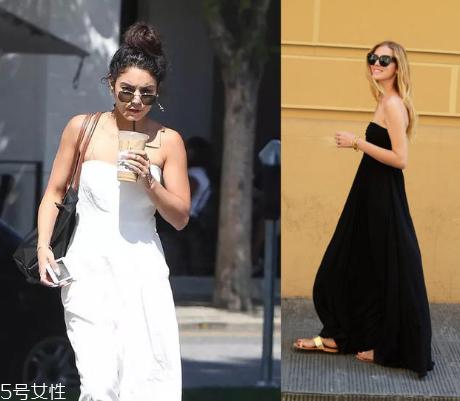 波西米亚长裙搭配技巧 波西米亚长裙搭配图片