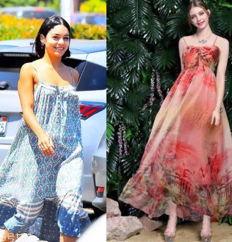 波西米亚长裙搭配技巧 波西米亚长裙搭配图片