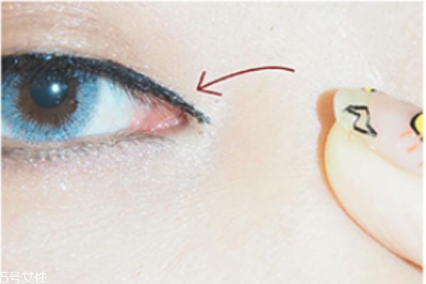 开眼头眼线怎么画 开眼角眼线画法