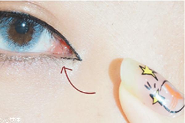 开眼头眼线怎么画 开眼角眼线画法