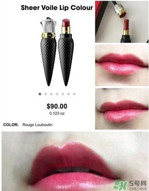 Christian Louboutin口红色号_试色图_推荐