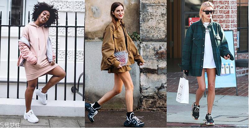 老爹鞋搭配图片 老爹鞋怎么搭配女