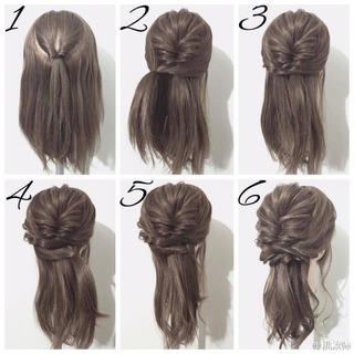 夏天好看的编发发型及编法步骤图解