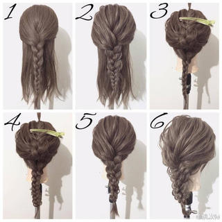夏天好看的编发发型及编法步骤图解