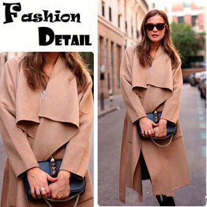 个性羊绒大衣搭配 保暖又时尚