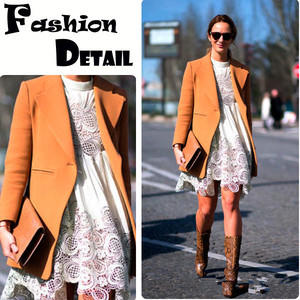 个性羊绒大衣搭配 保暖又时尚