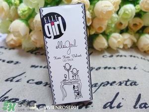 ellegirl爱尔甜心口红怎么样？ellegirl口红色号试色