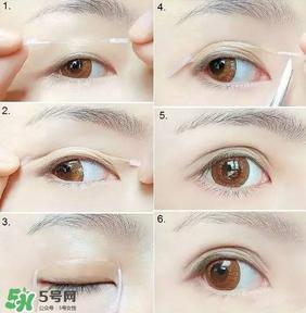 双眼皮贴的正确贴法 双眼皮贴怎么贴
