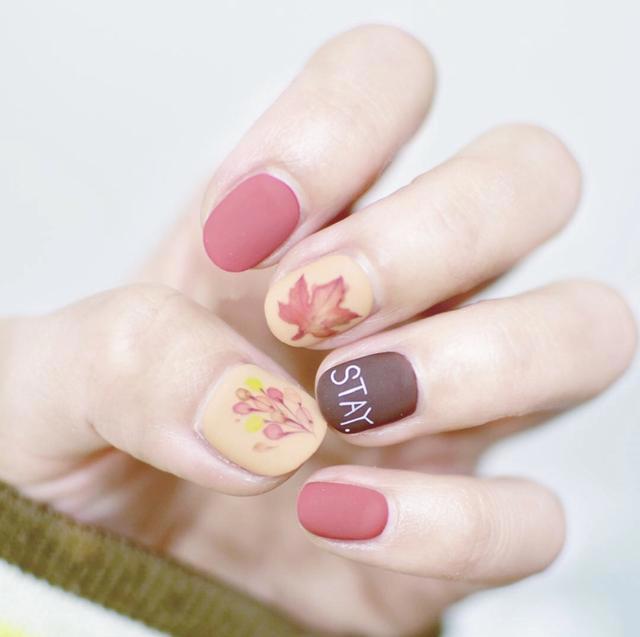 2019磨砂美甲最新图片 磨砂美甲图片2019款式