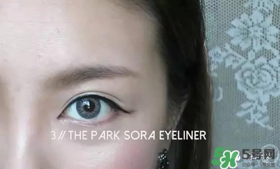 10种眼线的画法 新手眼线的画法步骤图