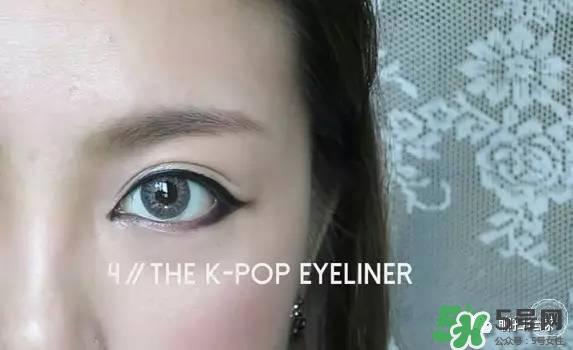 10种眼线的画法 新手眼线的画法步骤图