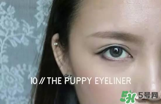 10种眼线的画法 新手眼线的画法步骤图