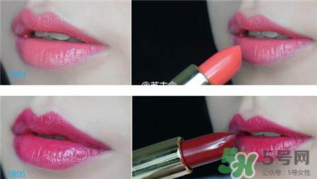 heelaa荷拉水润持久口红色号 heelaa荷拉水润持久口红试色