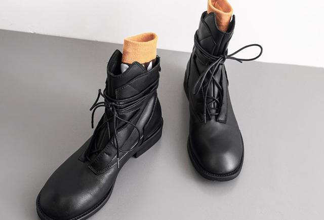 袜靴的搭配图片 靴子搭配什么袜子好看