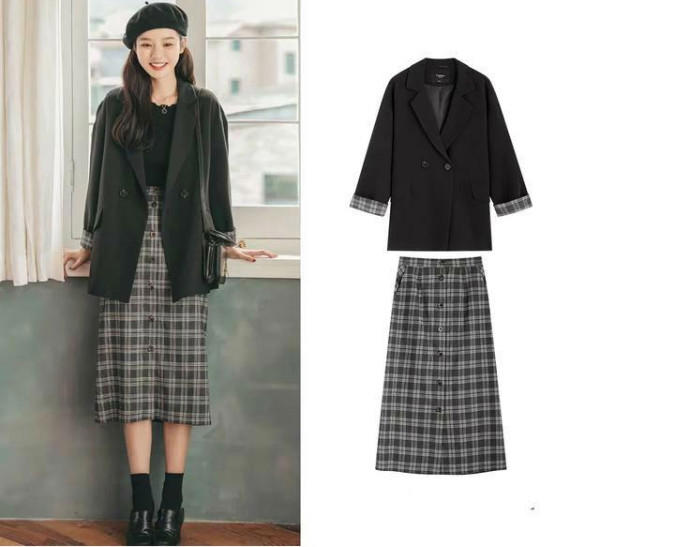 秋季淑女风格穿衣搭配图片 秋季淑女装搭配图片