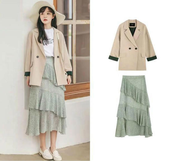 秋季淑女风格穿衣搭配图片 秋季淑女装搭配图片