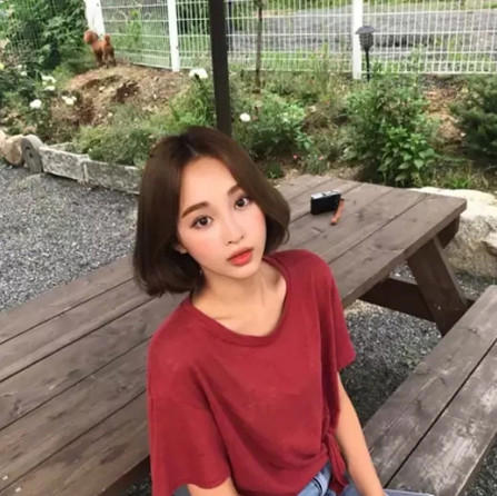 齐肩内扣发型图片2018 女齐肩内扣发型图片