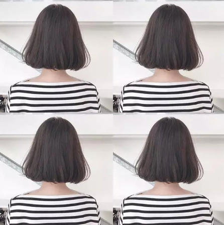 齐肩内扣发型图片2018 女齐肩内扣发型图片