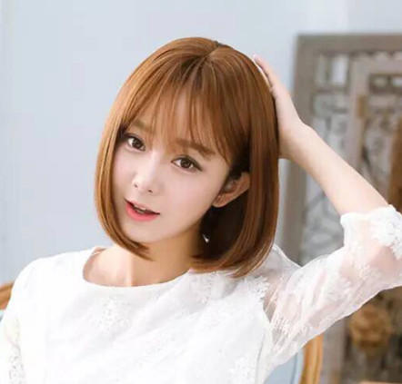 齐肩内扣发型图片2018 女齐肩内扣发型图片