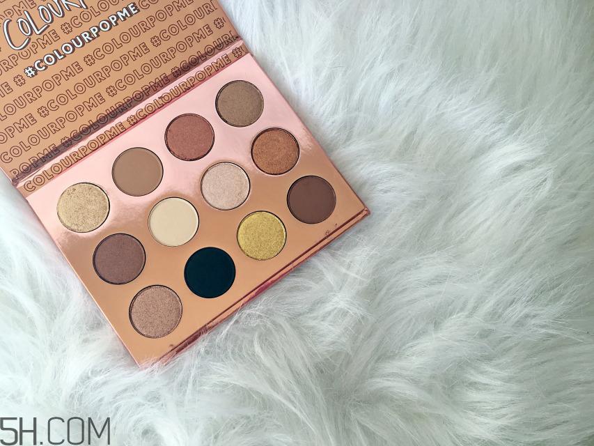colourpop眼影盘哪款好_colourpop眼影盘试色对比