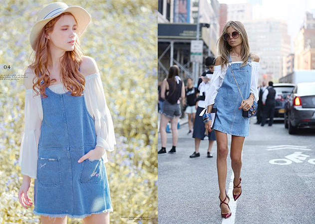 吊带裙里面穿什么内衣 吊带裙搭配图片