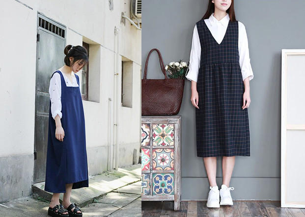 吊带裙里面穿什么内衣 吊带裙搭配图片