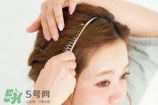 从头顶开始编的辫子图解 从头顶编辫子图解