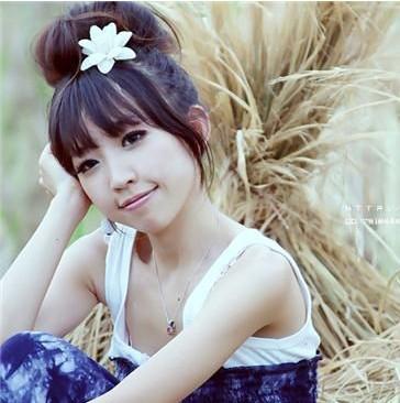 头发少的女生适合什么发型