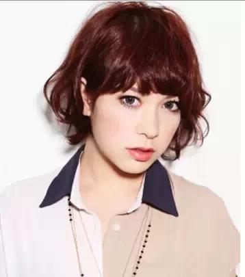 头发少的女生适合什么发型