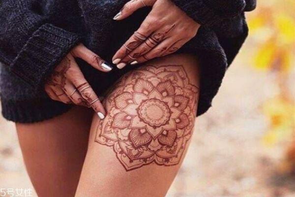 海娜纹身可以保持多久 海娜纹身图片