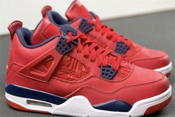 air jordan 4 fiba上脚测评 aj4篮球世界杯配色值得入手吗