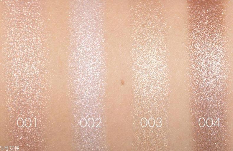迪奥高光001价格 迪奥高光修容粉饼试色