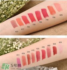 露华浓黑管口红色号 露华浓黑管口红全试色