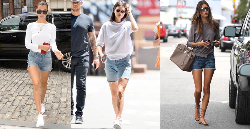 什么样的短裤显瘦 女生显瘦短裤图片