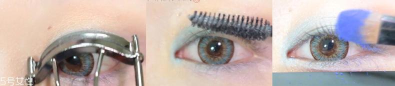 梦幻人鱼眼妆教程 简单的人鱼公主眼妆