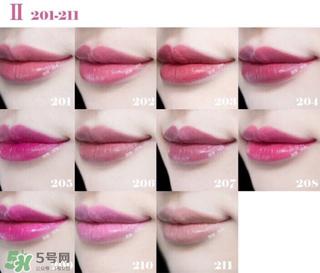 纪梵希小羊皮口红试色大全 纪梵希口红哪个颜色好看